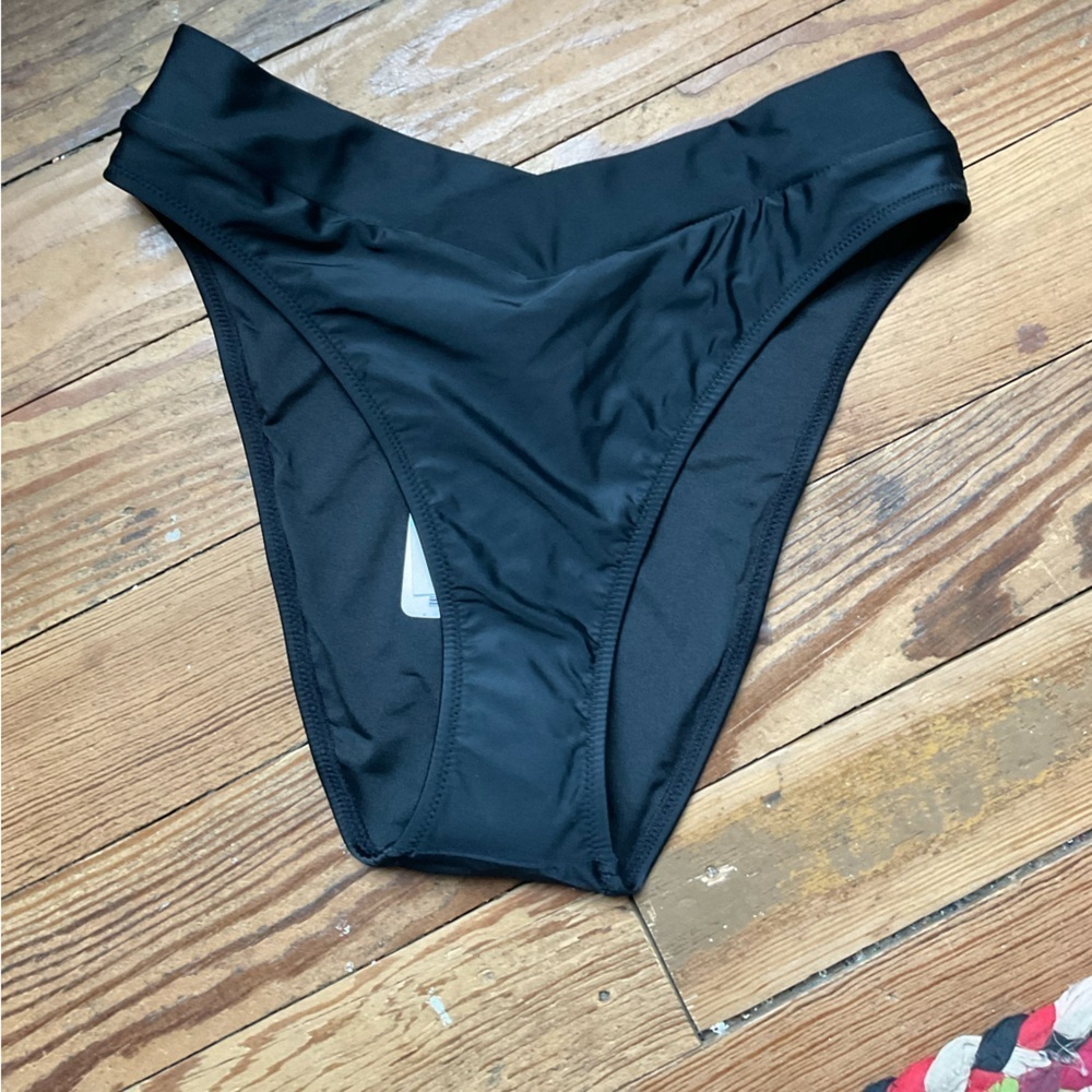 J Crew Black Swim Bottoms NWT